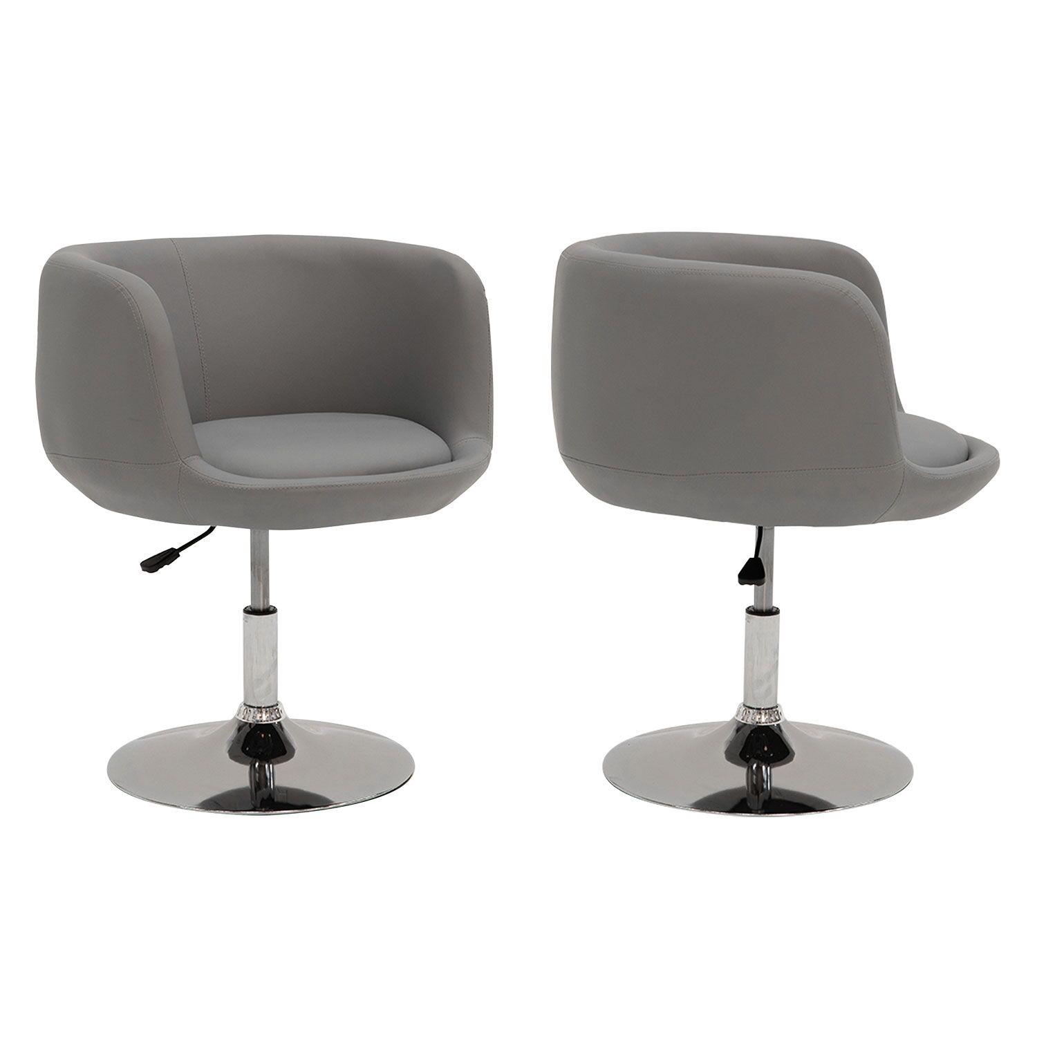 Tabouret de bar gris NOLAN