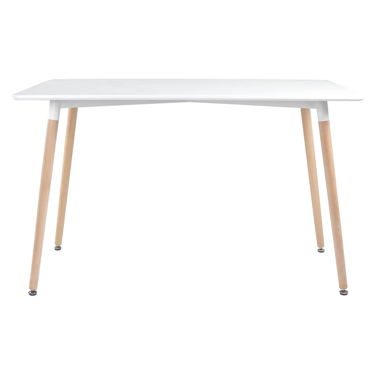 Mesa rectangular 120 × 70cm blanca