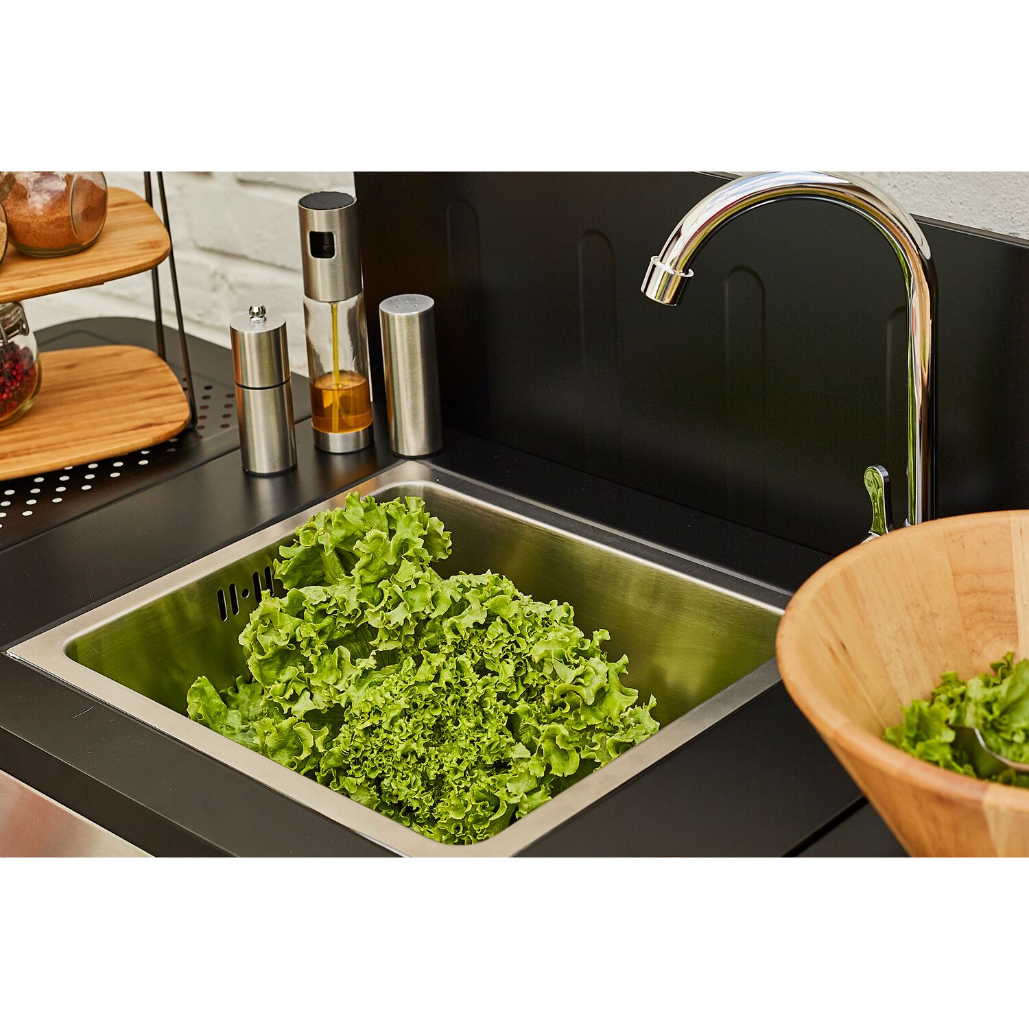 COOK'IN GARDEN - Meuble d'appoint EVIER FIDGI