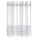 rideau de douche evo tissu 180x200 blanc