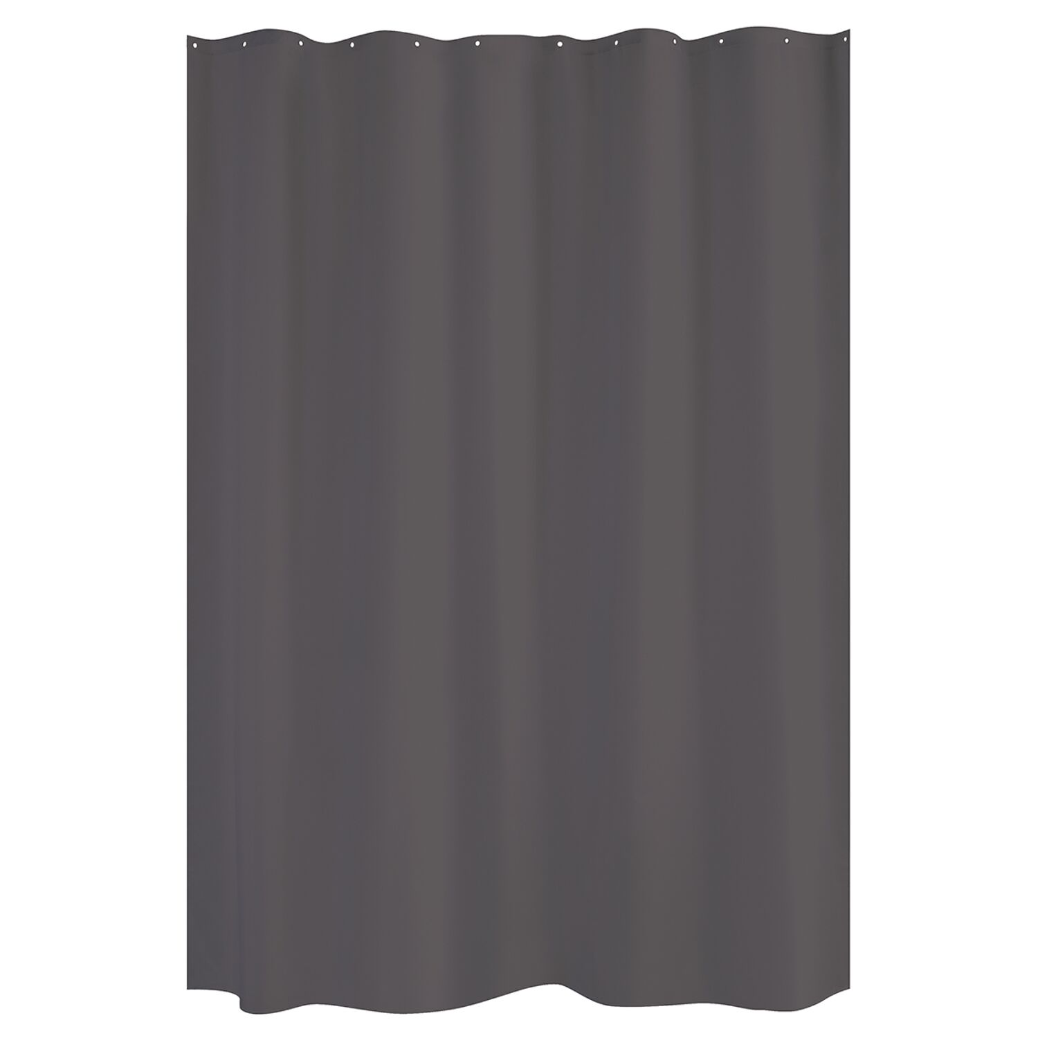 rideau de douche trendy tissu 180x200 carbone