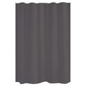 rideau de douche trendy tissu 180x200 carbone