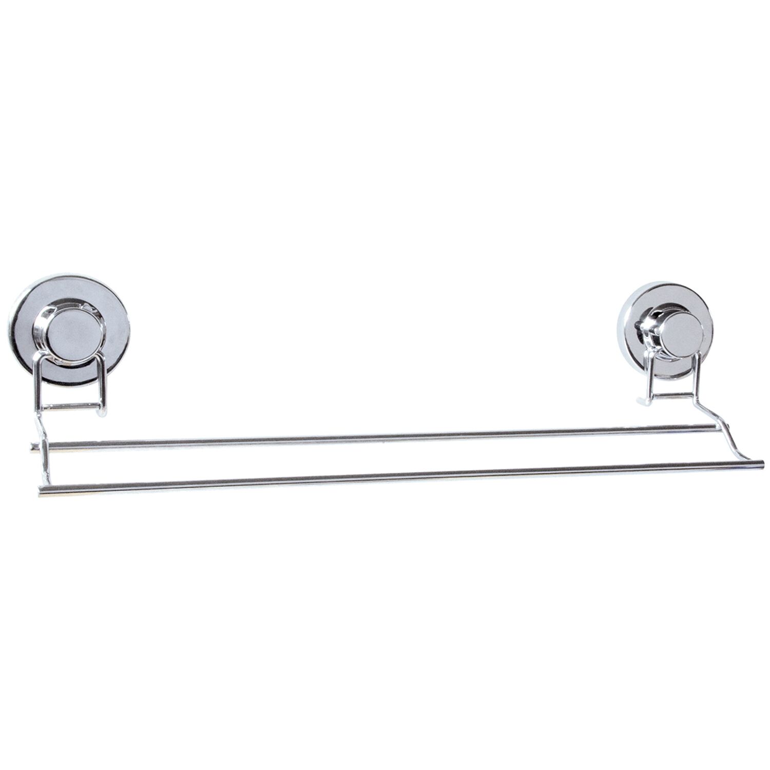porte-serviette 2 barres fix chrome
