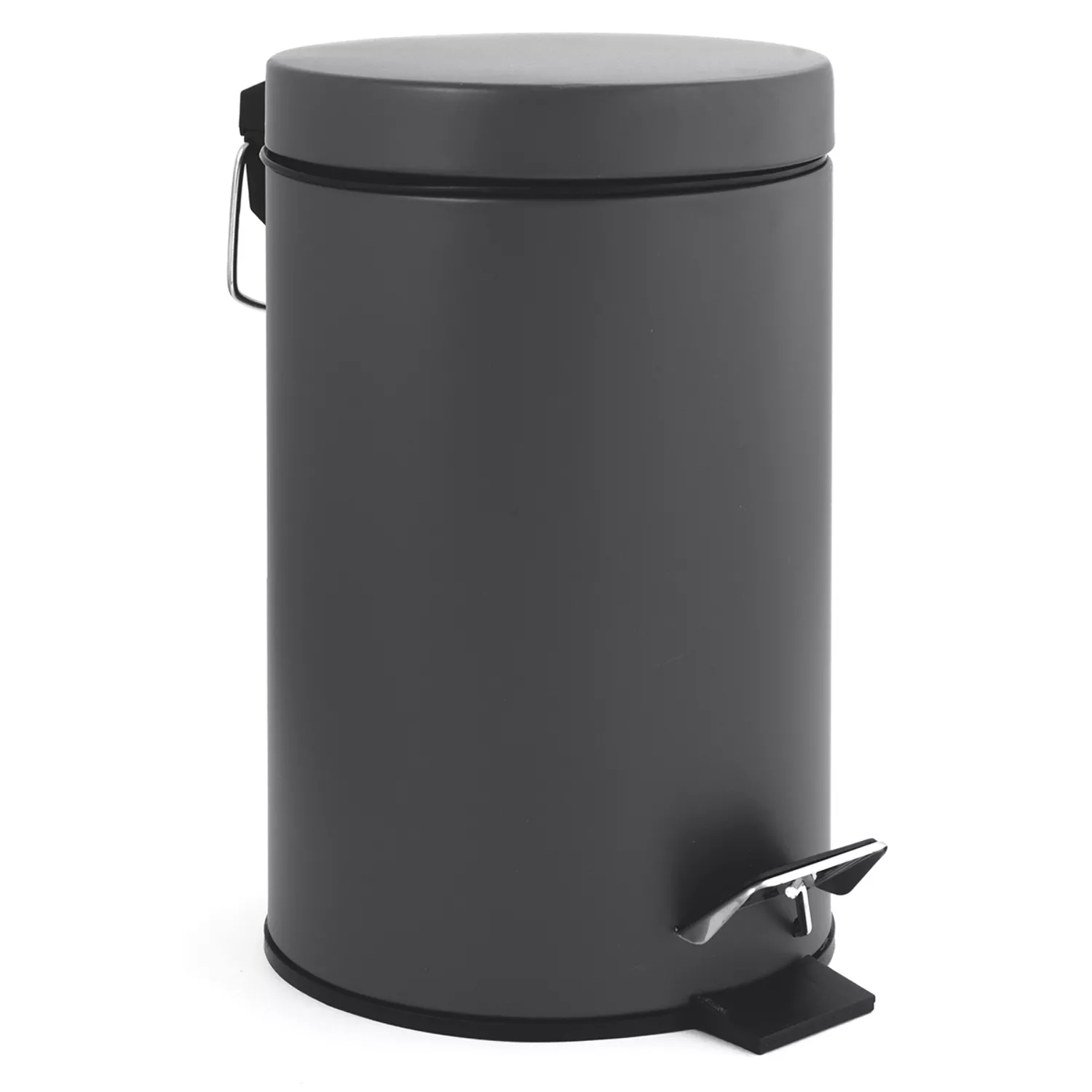 Poubelle salle de bain 3l lady carbone