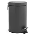 Poubelle salle de bain 3l lady carbone