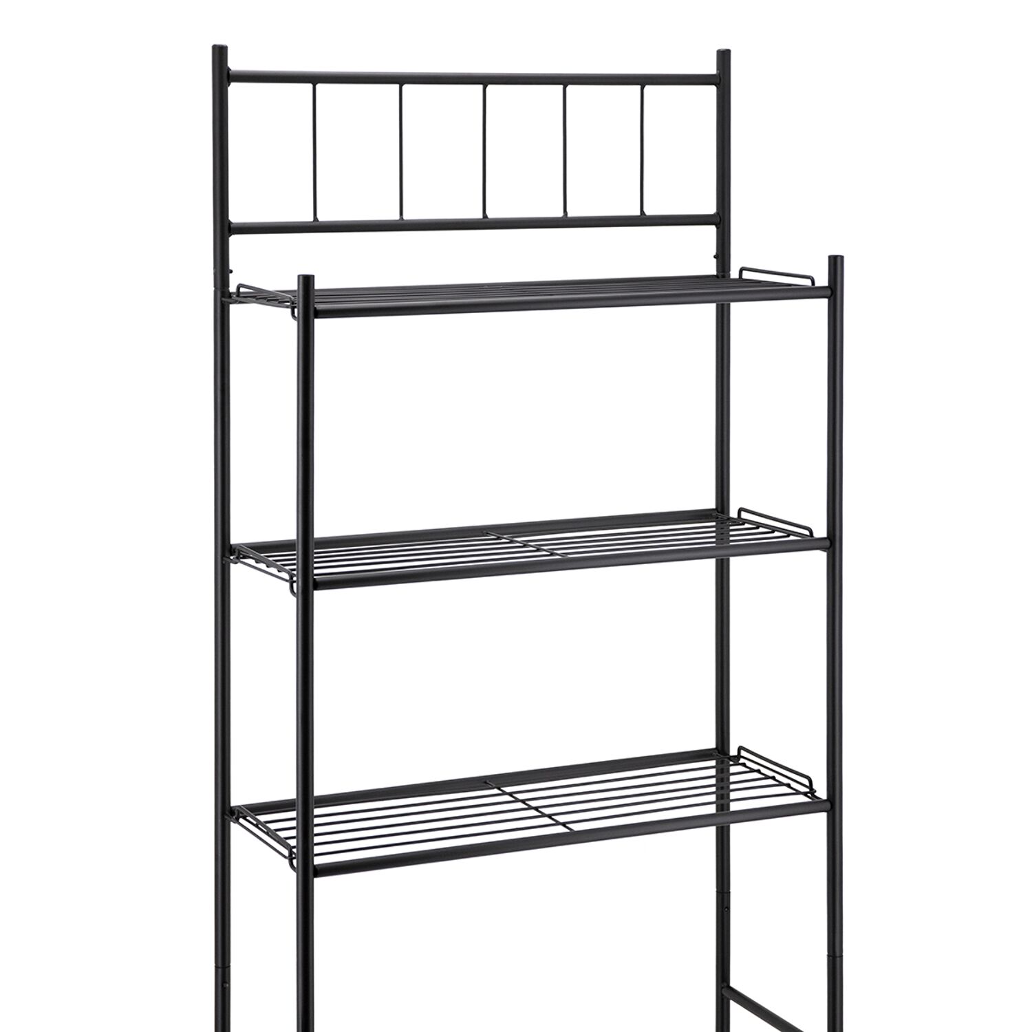 Desserte pour wc store noir 58.5x24.5x165