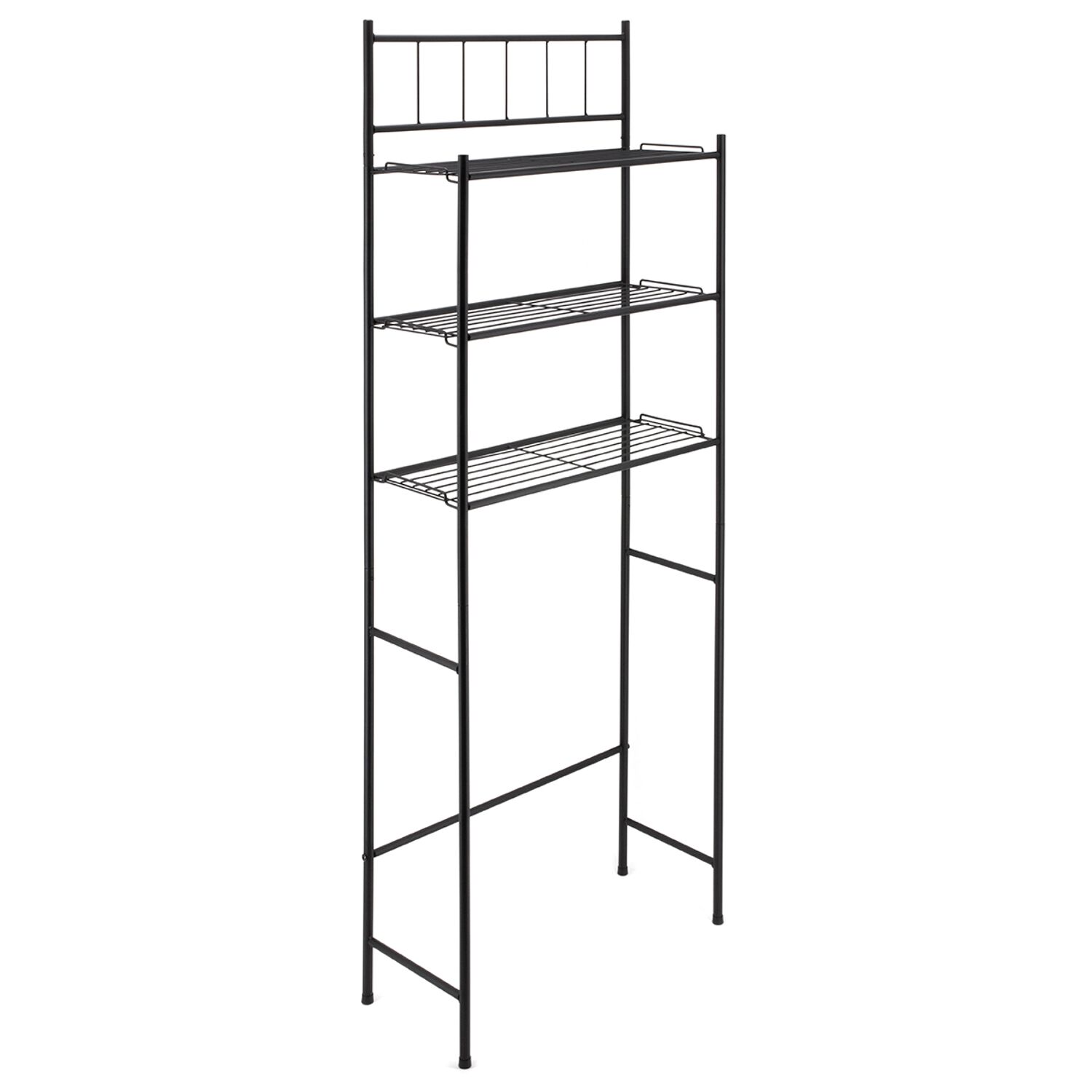 Desserte pour wc store noir 58.5x24.5x165