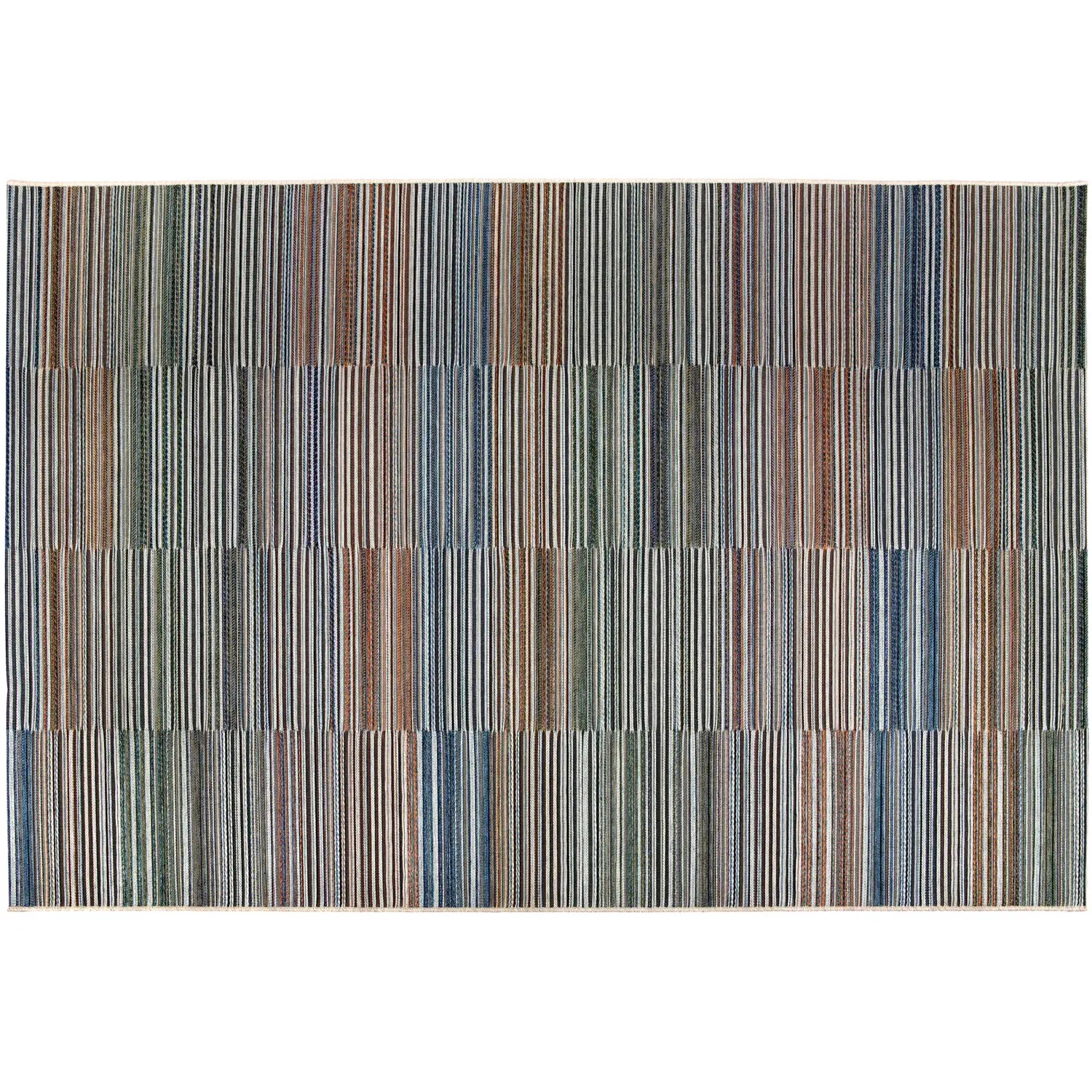 Tapis extérieur Vivaraise Bianca - Polypropylène 100% - Couleur Lagon - Dimensions 160 x 230 cm