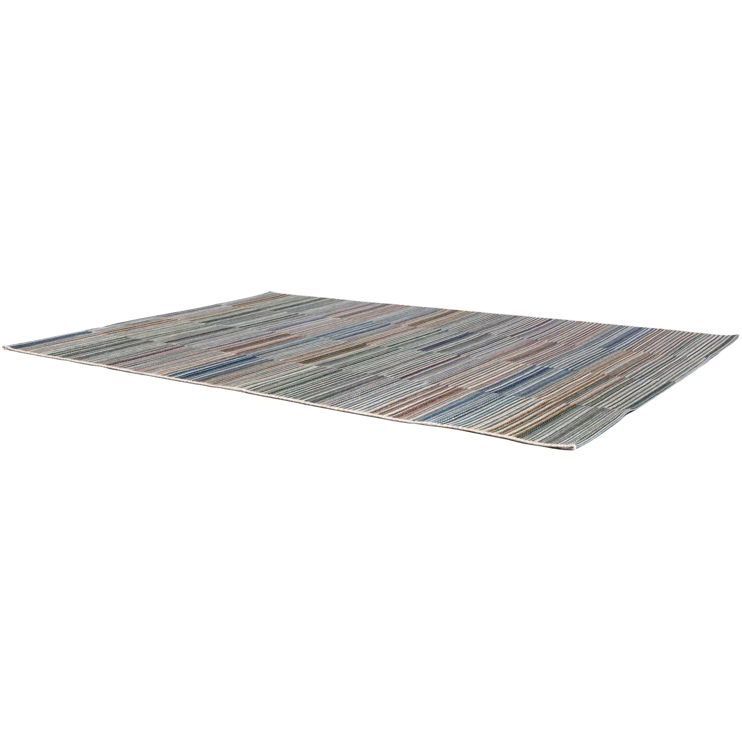 Tapis extérieur Vivaraise Bianca - Polypropylène 100% - Couleur Lagon - Dimensions 160 x 230 cm