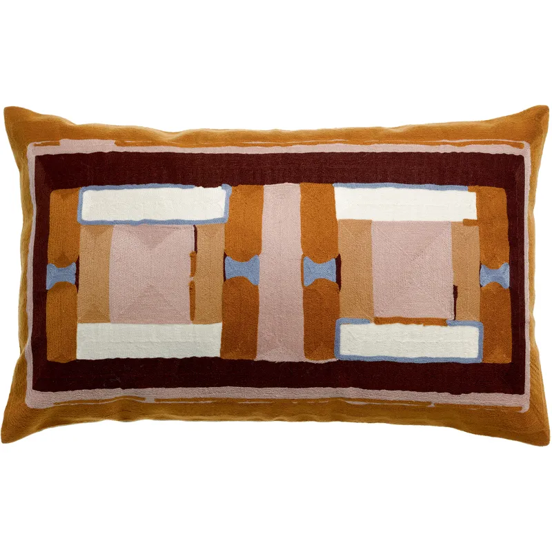 Coussin brodé Taho en coton... - Happy Garden