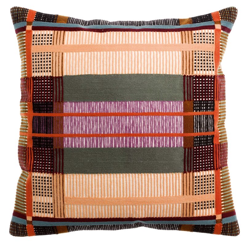 Coussin brodé Vivaraise... - Happy Garden