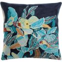 Geborduurd kussen Vivaraise - Motief Dori Marine - 45x45 cm