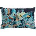 Geborduurd kussen Vivaraise - Motief Dori Marine - 30x50 cm