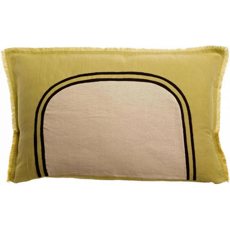 Coussin décoratif Laly doré... - Happy Garden