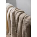 Gebreide gerecycleerde plaid Danilo - Vivaraise (130 x 160 cm)
