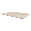 Tapis extérieur Vivaraise Solan - 100% polyester recyclé, blanc, 120 x 170 cm