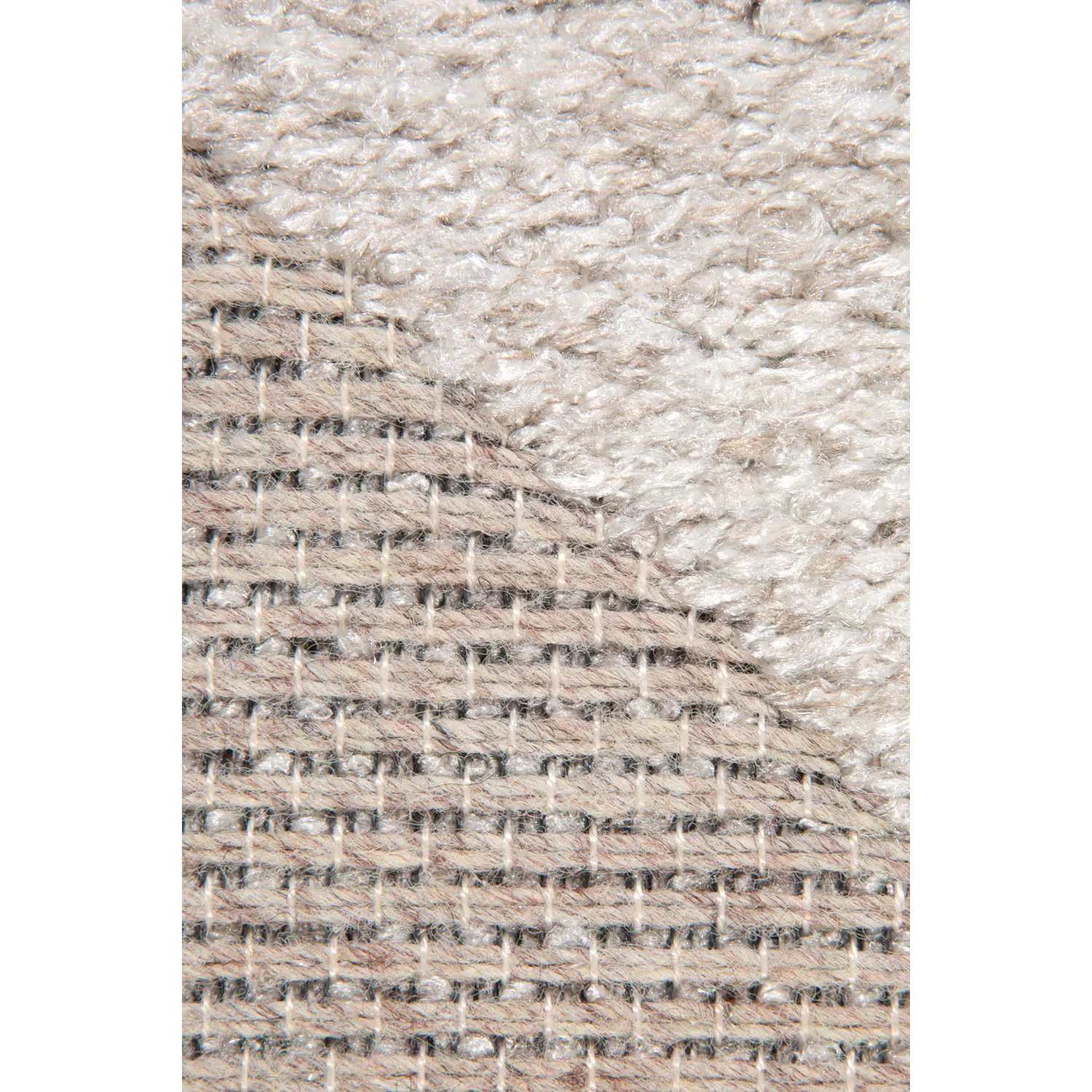Tapis extérieur Vivaraise Nilos - Polyester recyclé naturel 160 x 230 cm
