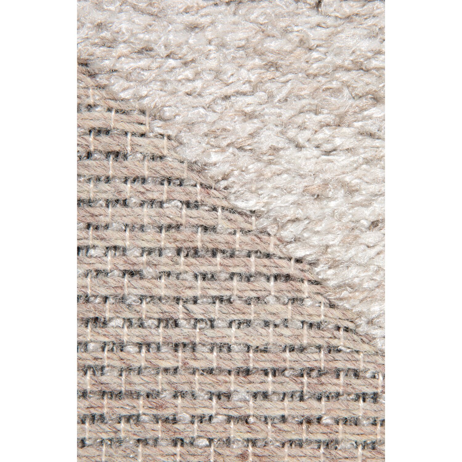 Tapis extérieur Vivaraise Nilos - Polyester recyclé naturel 290 x 200 cm