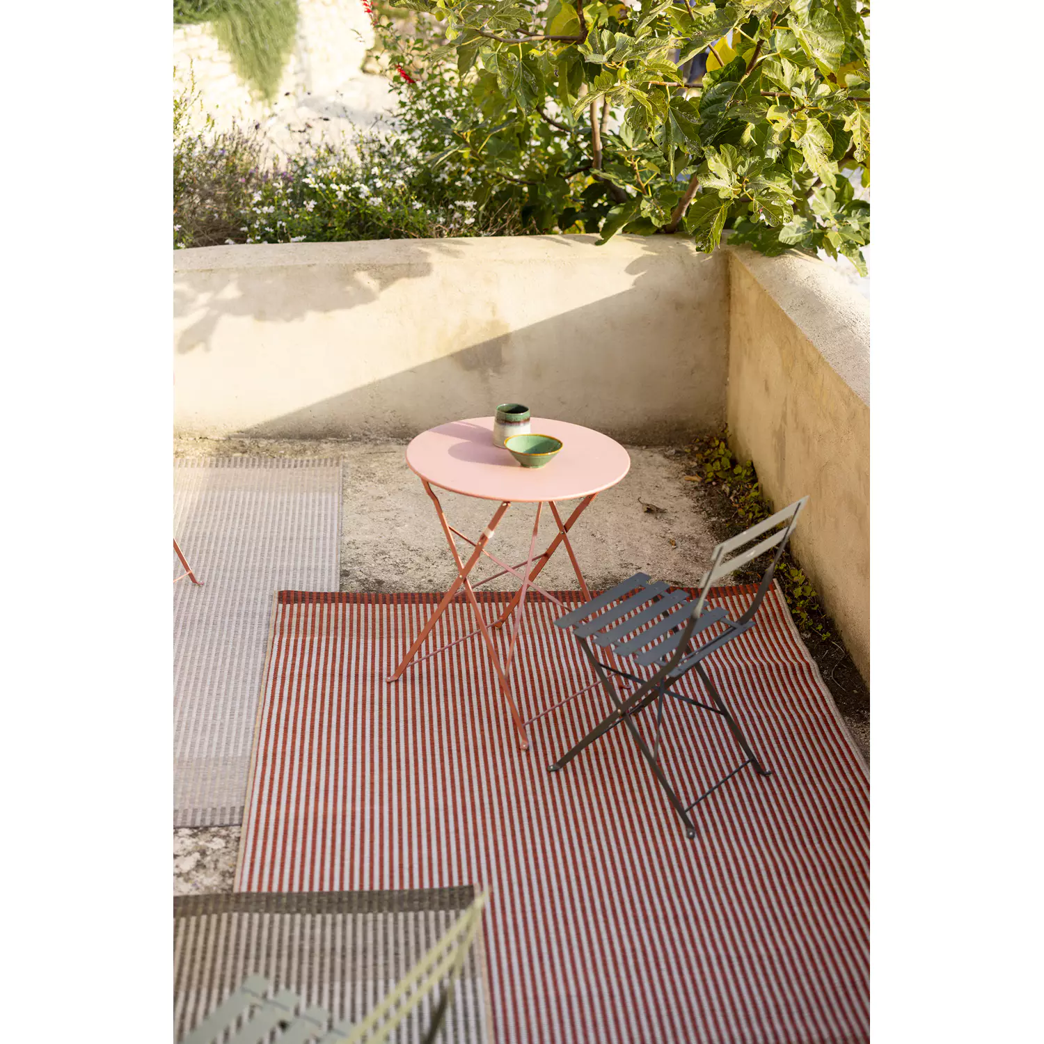 Tapis extérieur Vivaraise Slava en polypropylène terracotta - 230 x 160 cm