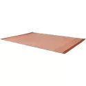Tapis extérieur Vivaraise Slava en polypropylène terracotta - 230 x 160 cm