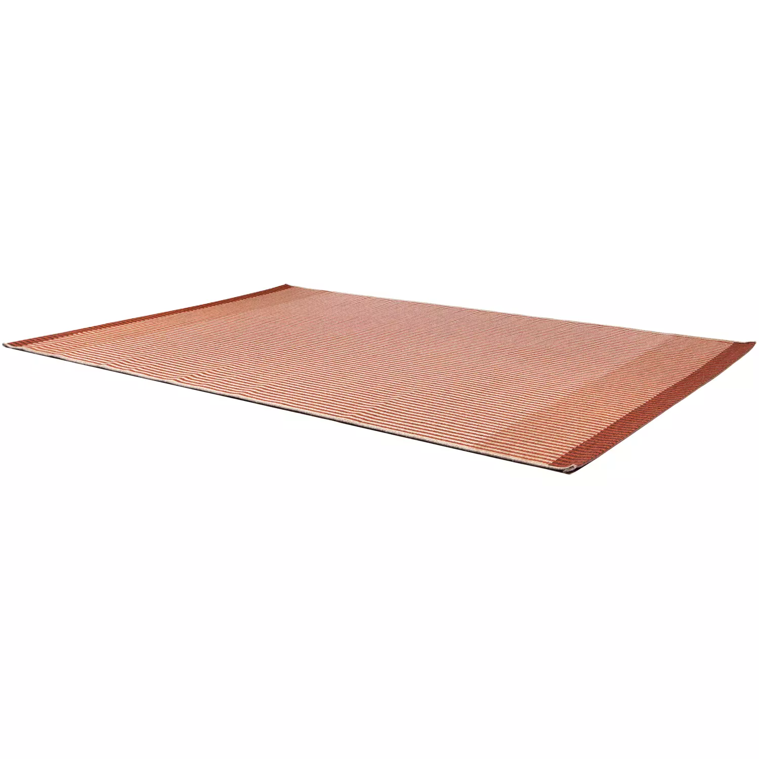 Tapis extérieur Slava en polypropylène Terracotta - Vivaraise