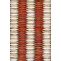 Tapis extérieur Slava en polypropylène Terracotta - Vivaraise