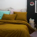 Housse de couette Céleste - Bleu - Coton bio 200 x 210 cm