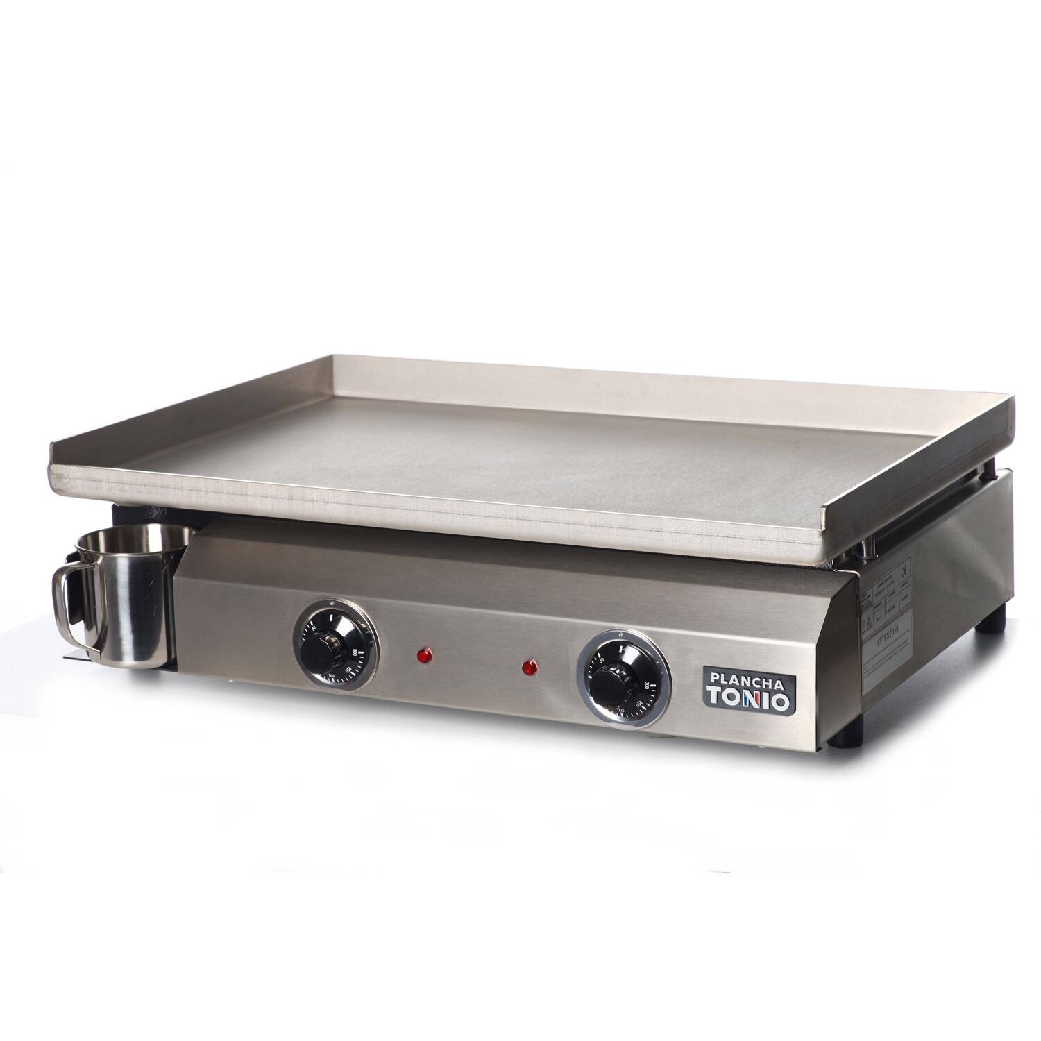 Plancha électrique Electica PL5 - 2 résistances en inox pour 6 à 12 personnes