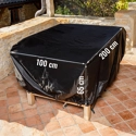 SOMAGIC - Copertura L 200 x L 100 x H 65 cm per mobili da giardino