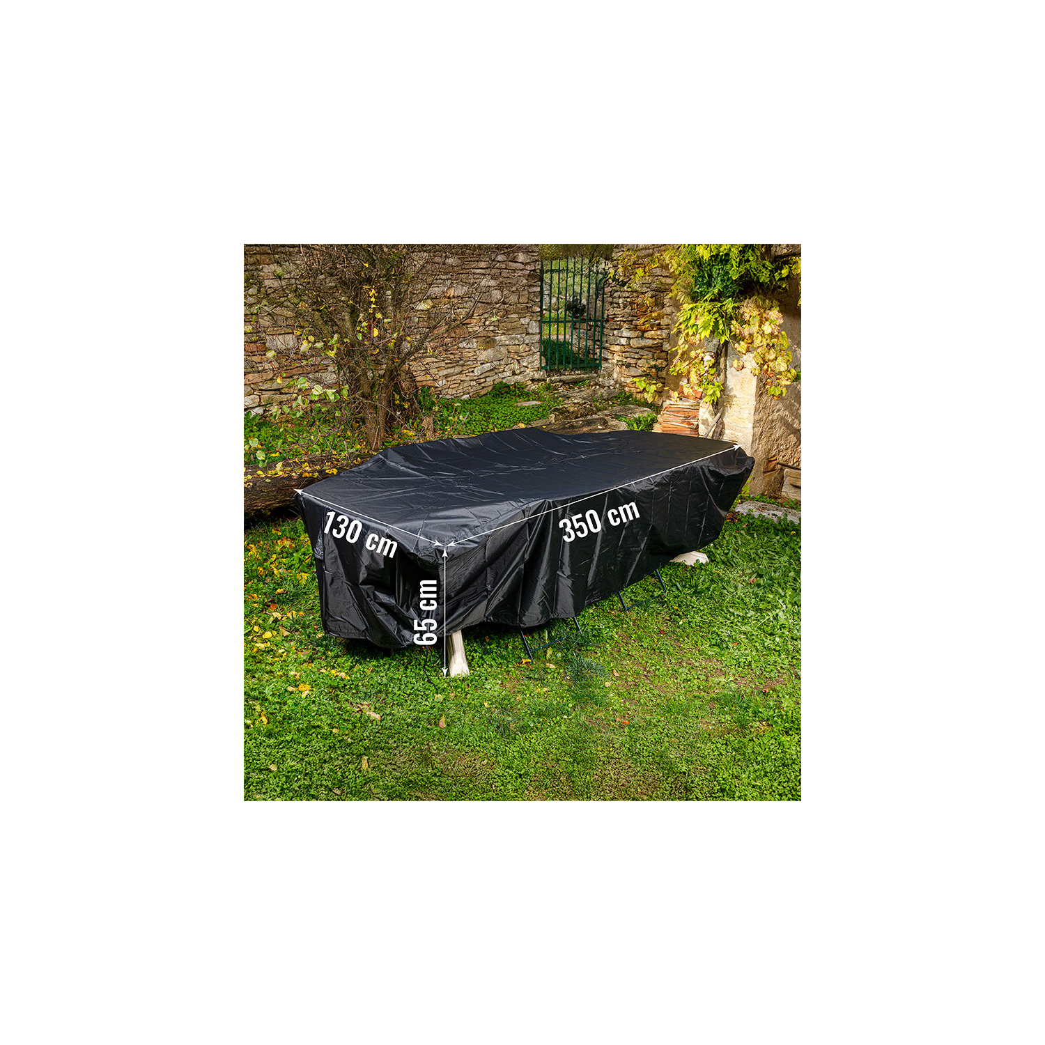 SOMAGIC - Copertura L 350 x L 130 x H 65 cm per mobili da giardino 