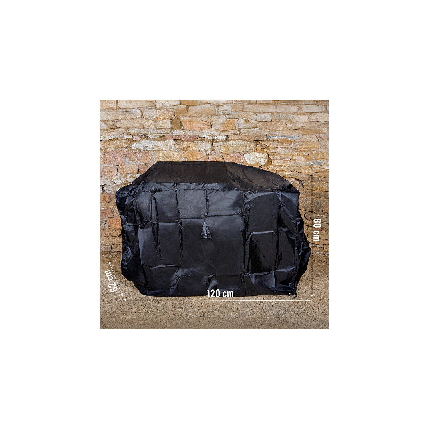 SOMAGIC - Coperchio L 120 x L 62 x H 80 cm per barbecue