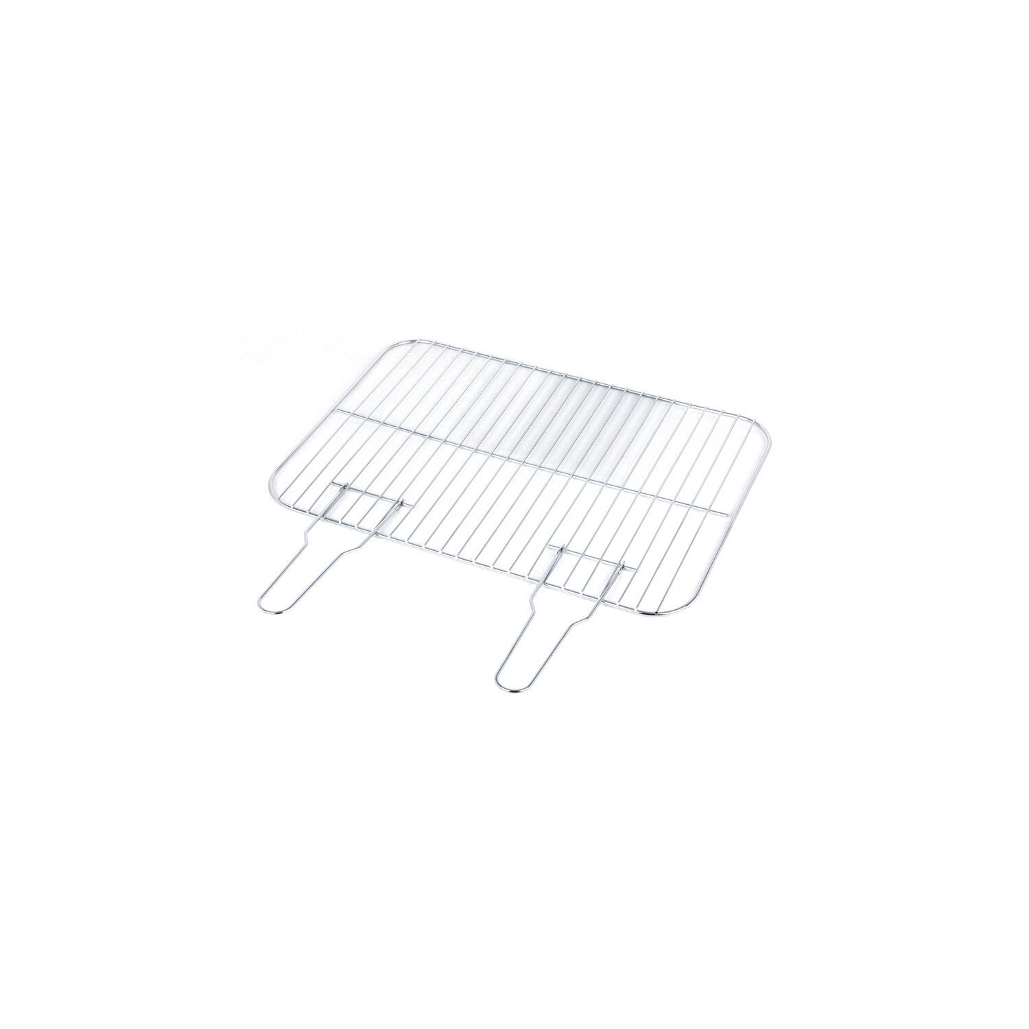 Griglia rettangolare singola in acciaio cromato