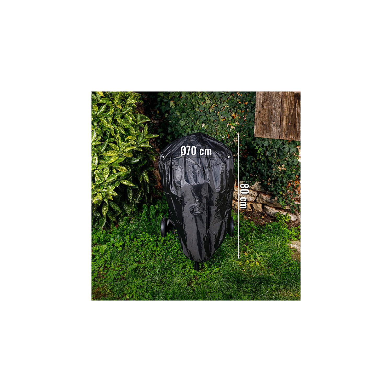 SOMAGIC - Coperchio Ø 70 x H 80 cm per barbecue rotondo
