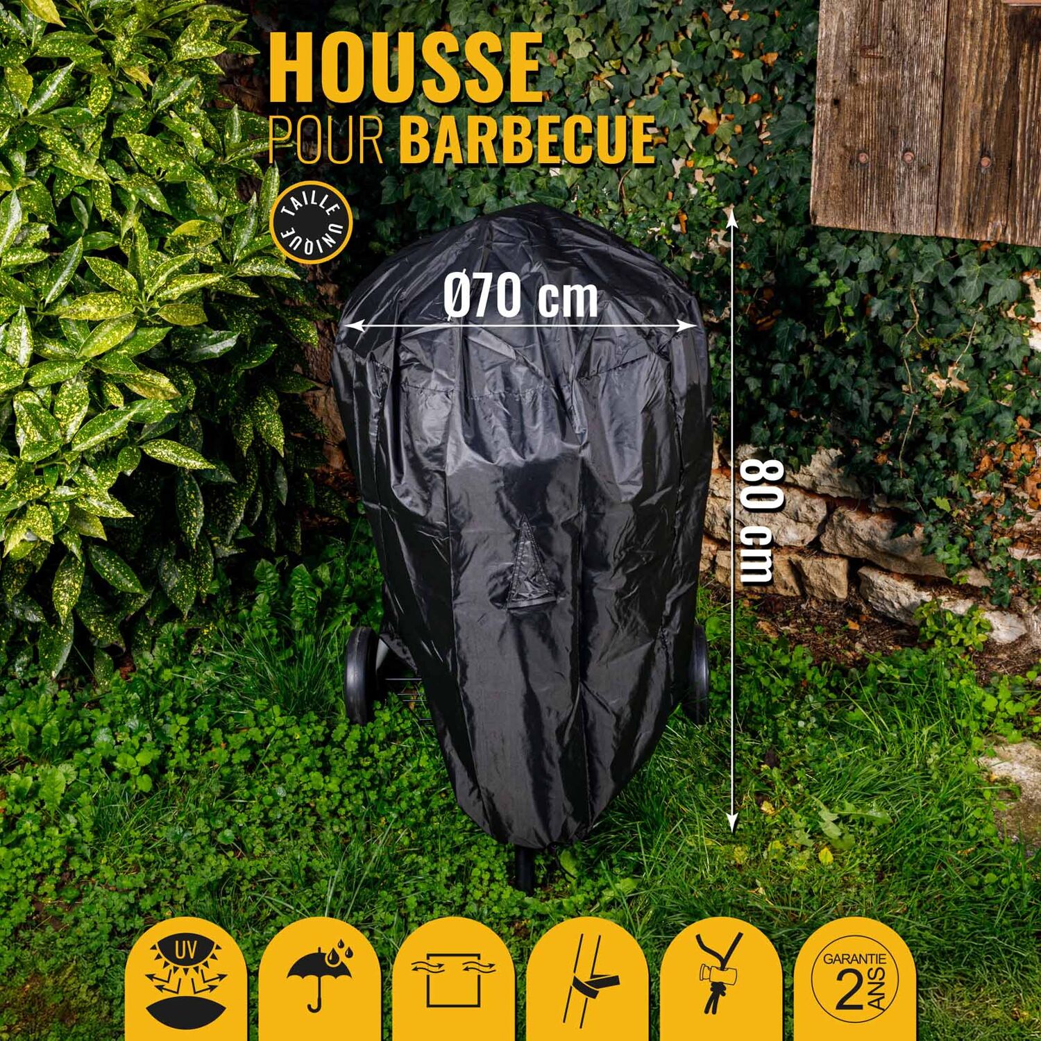 Set barbecue a carbonella Texas SOMAGIC