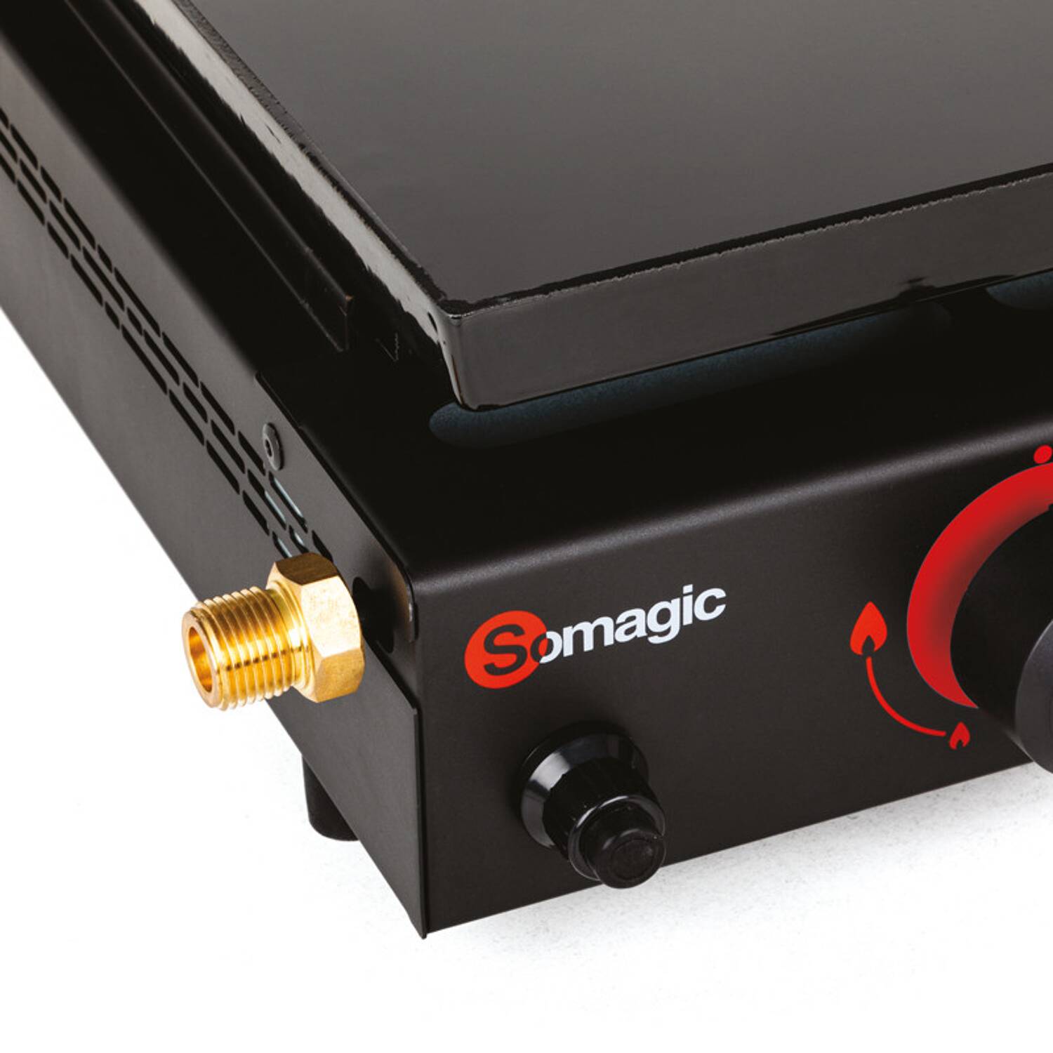 SOMAGIC - Plancha au gaz 2 brûleurs Canto 200