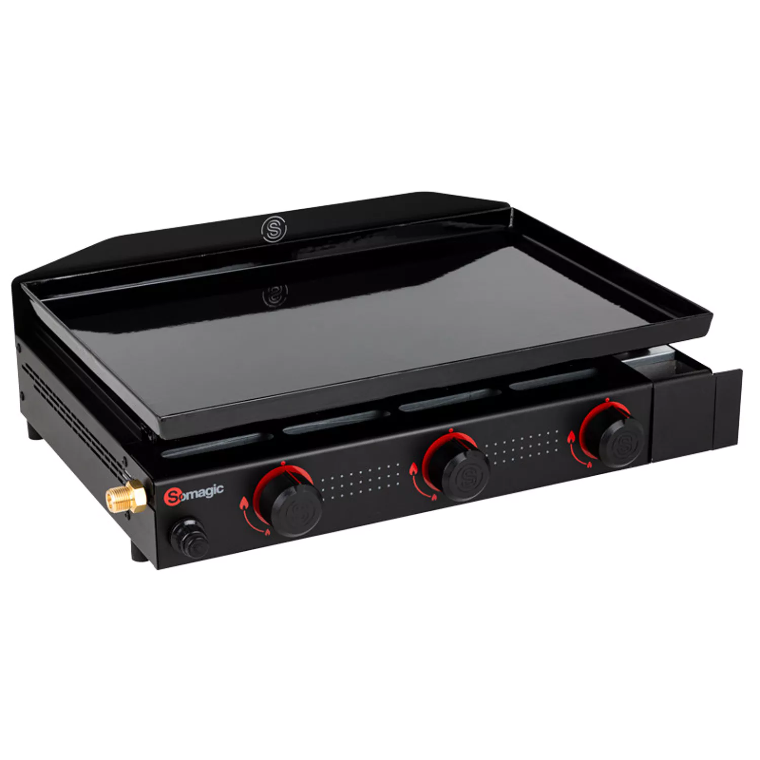 SOMAGIC - Plancha au gaz 3 brûleurs Canto 300