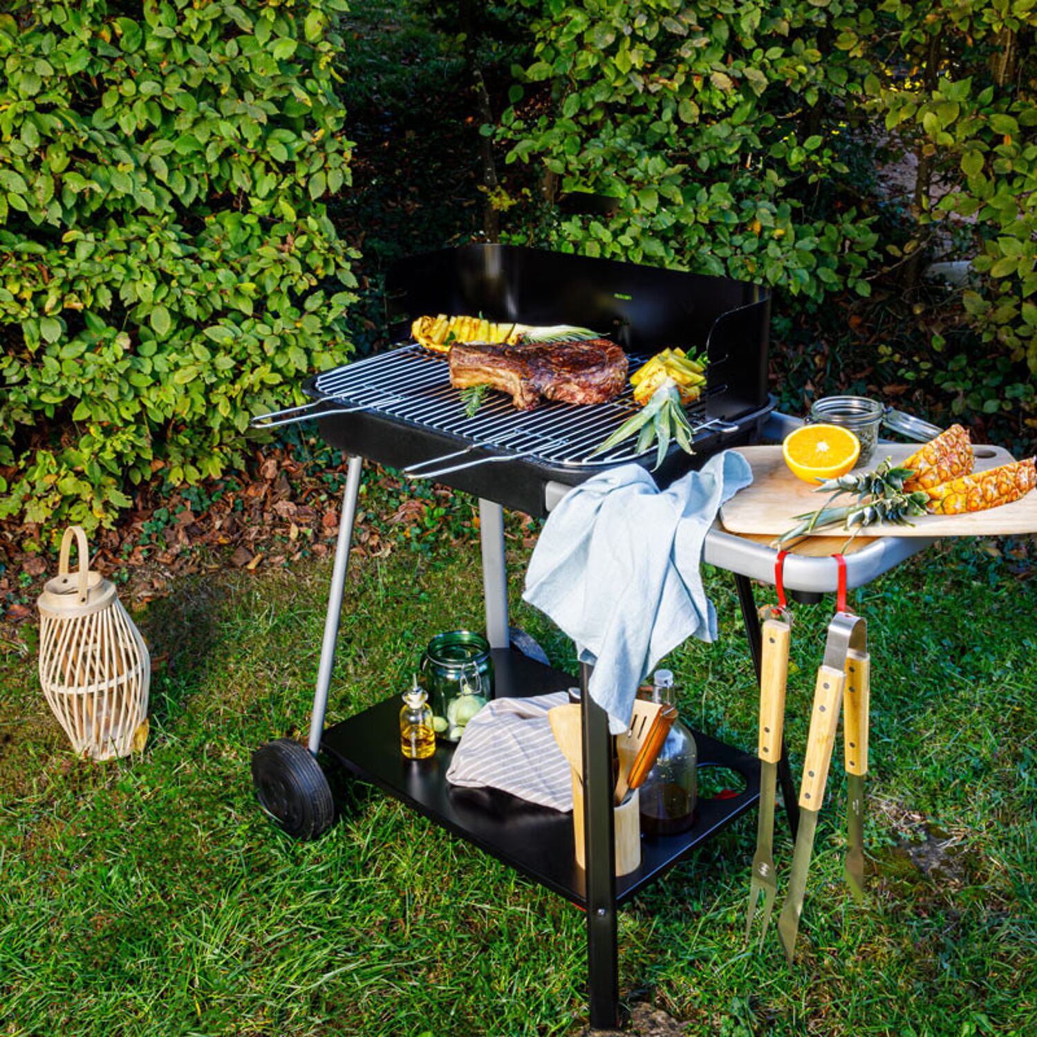 SOMAGIC - Barbecue au charbon de bois VULCANO 2300