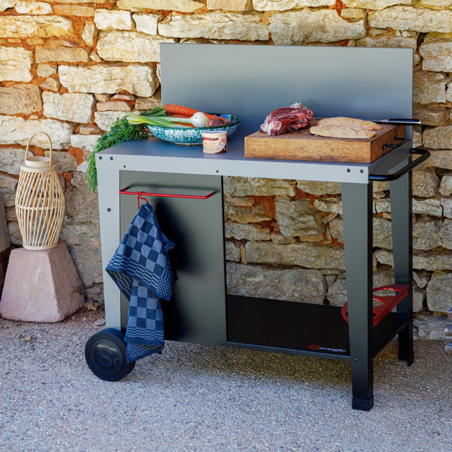 SOMAGIC - Desserte SALVIA pour plancha