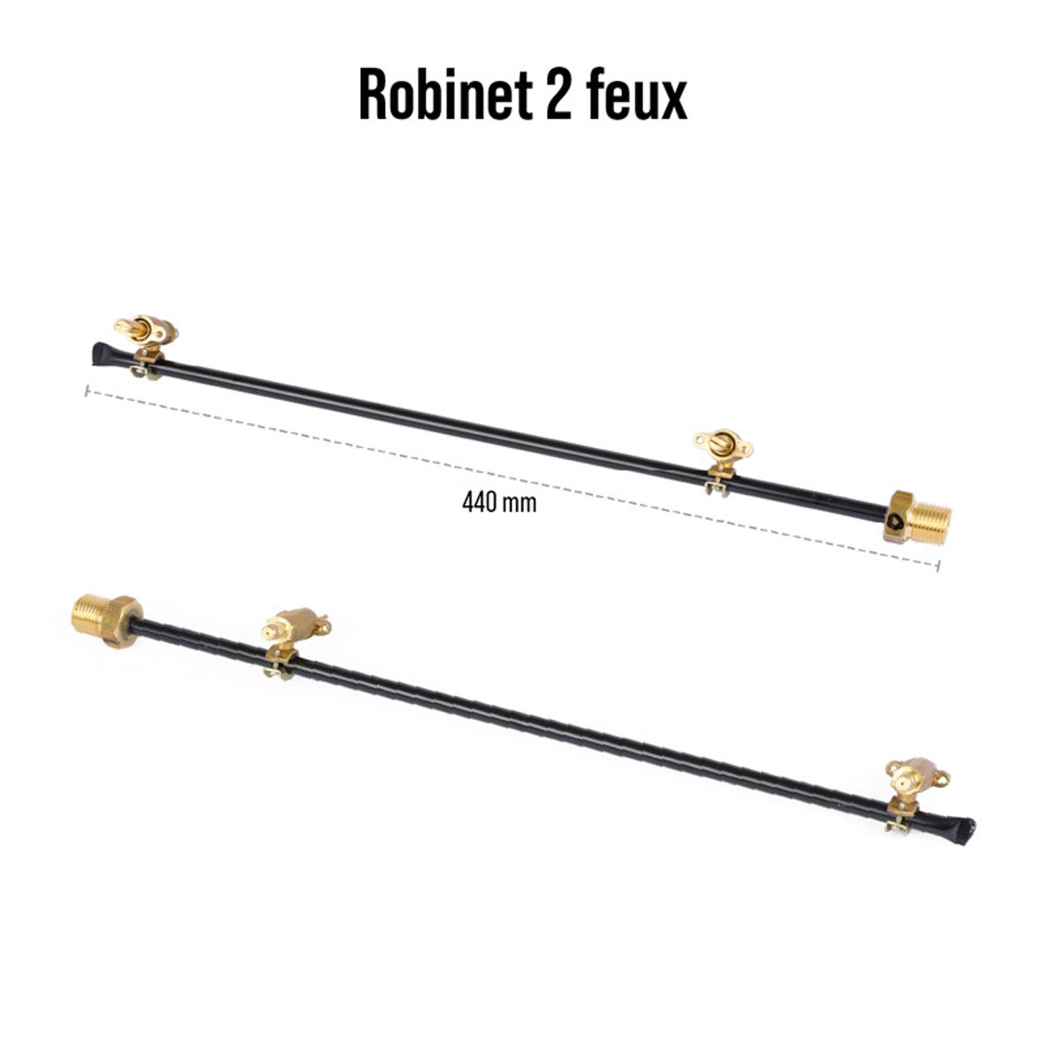 Robinetterie 2 feux