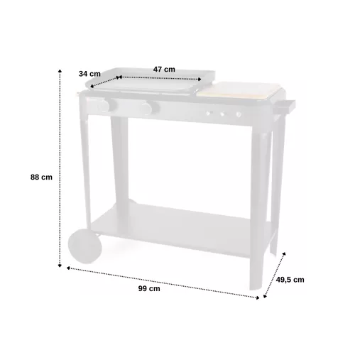 SOMAGIC - Plancha au gaz...