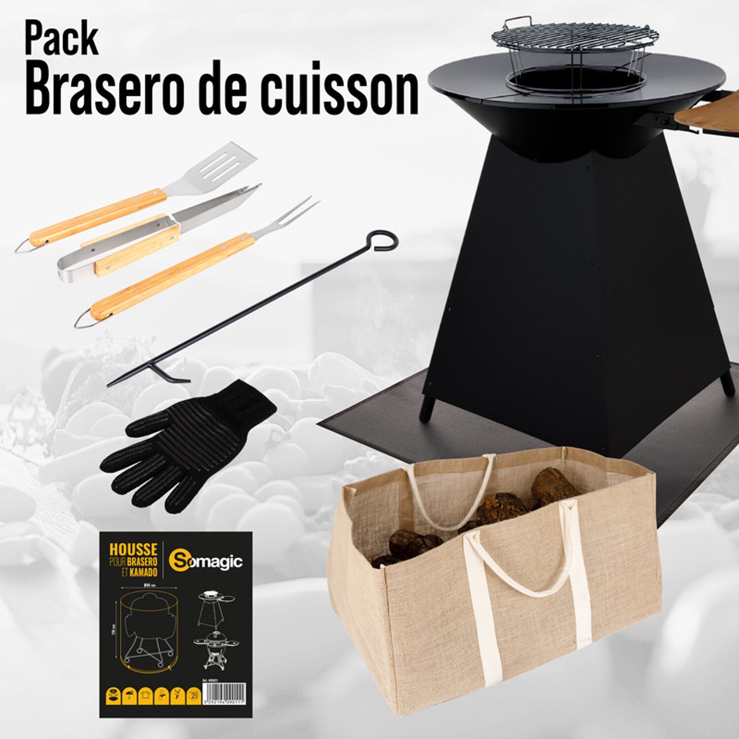 SOMAGIC - Pack Braséro de cuisson