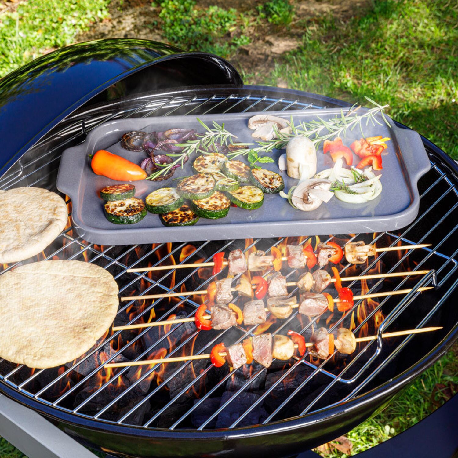 SOMAGIC - Barbecue à charbon boule Montana