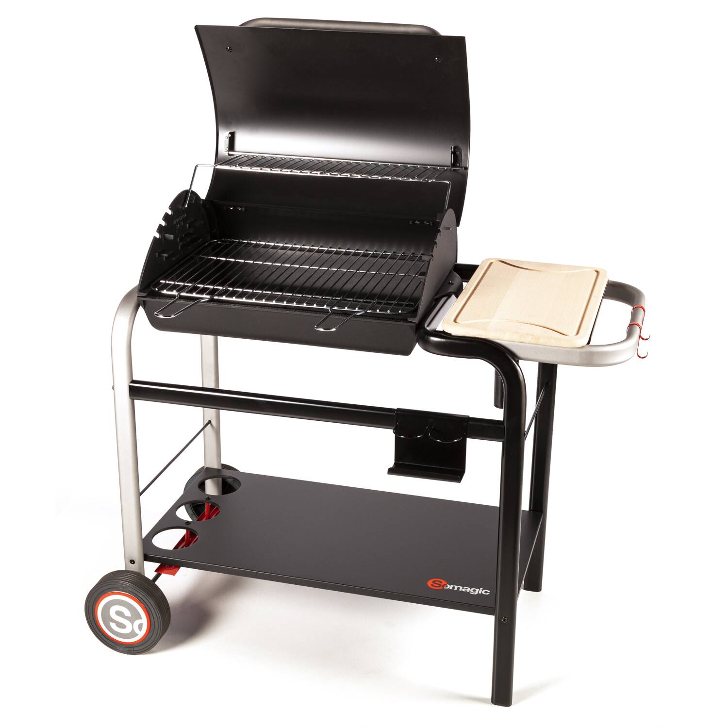 SOMAGIC - Barbecue au charbon de bois VULCANO 2600