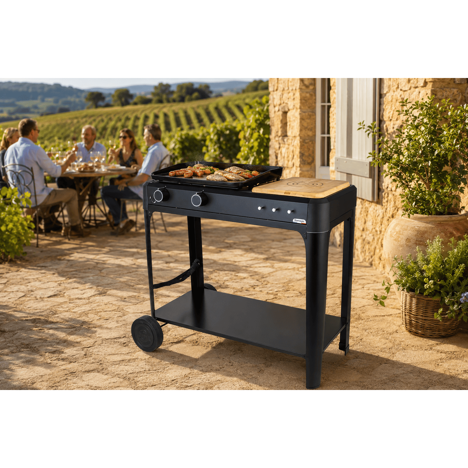 SOMAGIC - Plancha au gaz Hendaye 250