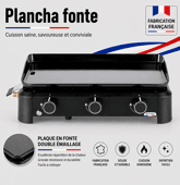SOMAGIC - Plancha au gaz...