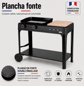 SOMAGIC - Plancha au gaz...