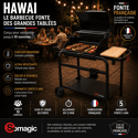 SOMAGIC - Houtskoolbarbecue VULCANO 2600