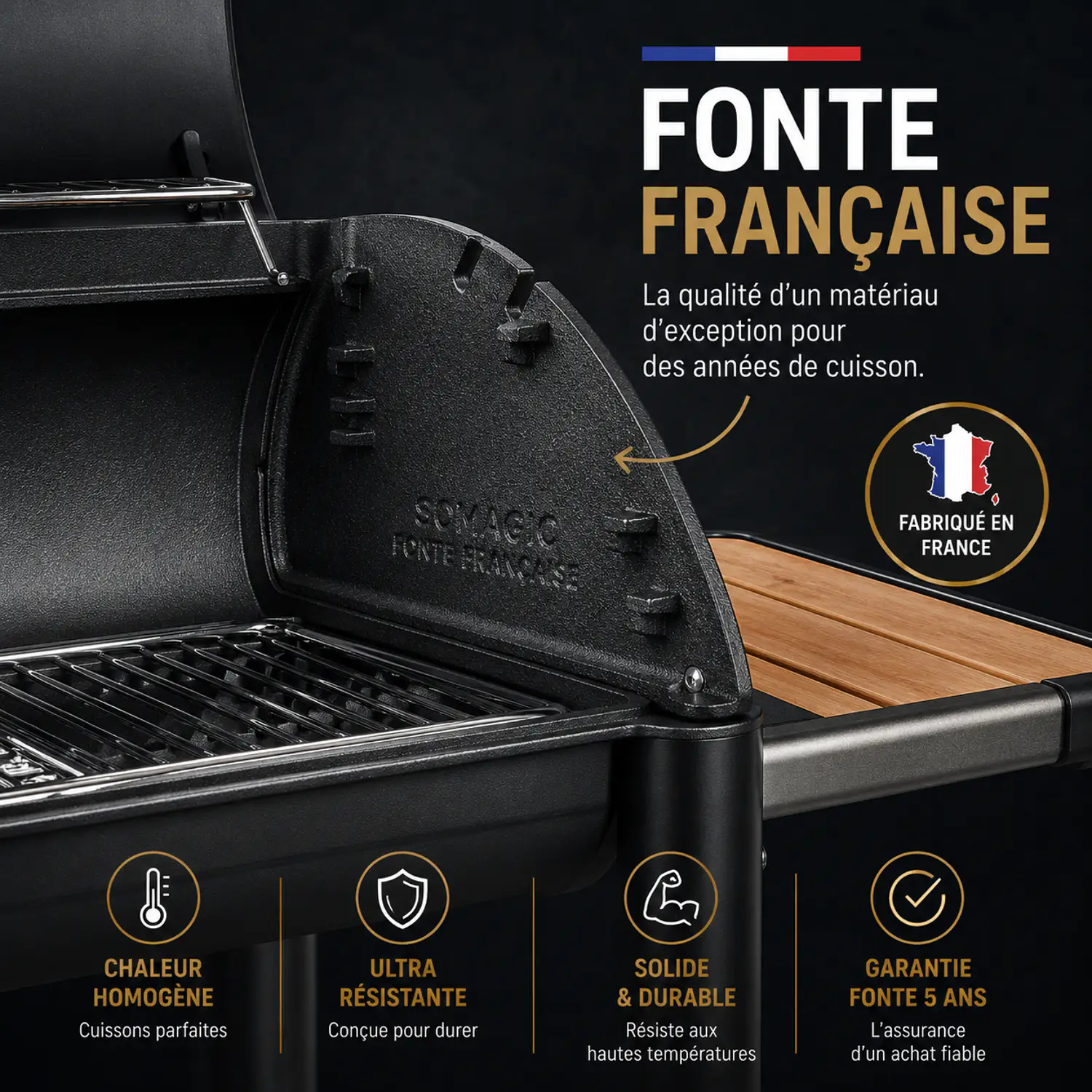 SOMAGIC - Barbecue a carbonella