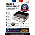 SOMAGIC - Plancha de asar a gas SO PREMIUM 2 quemadores 7kW