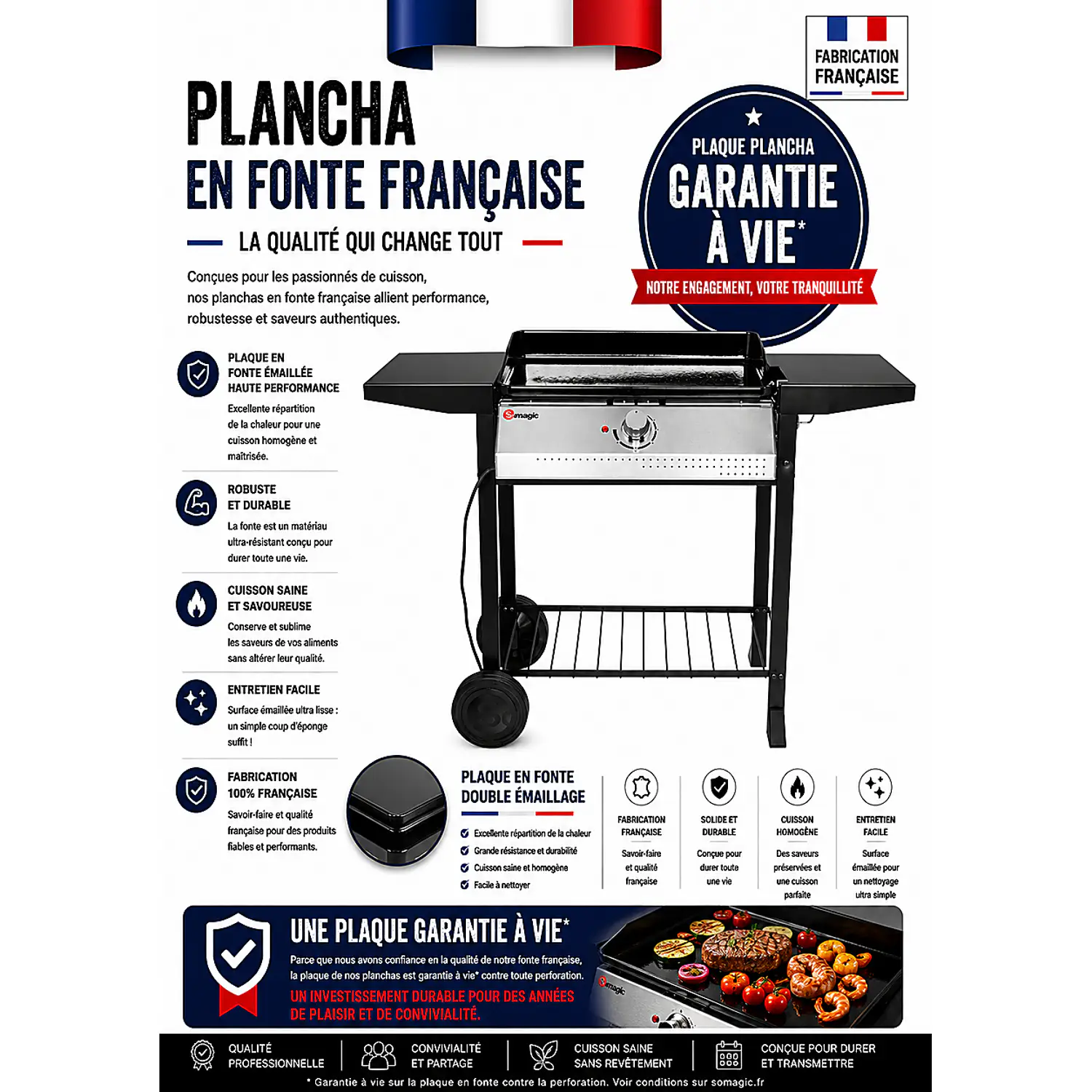 SOMAGIC - Griglia elettrica CAPBRETON